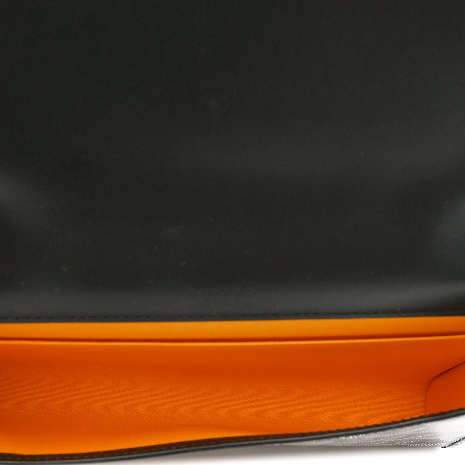 Goyardine Monte Carlo Bois Clutch With Strap Black
