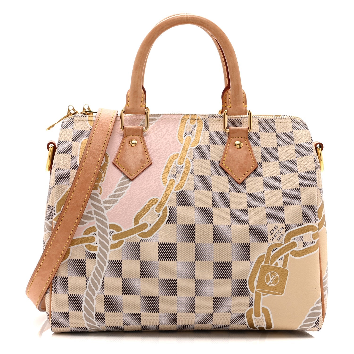 Damier Azur Nautical Speedy Bandouliere 25