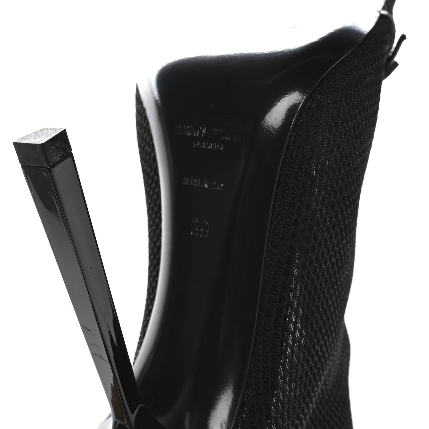 Elba Applique Tulle Aston 115 Boots 39 Black