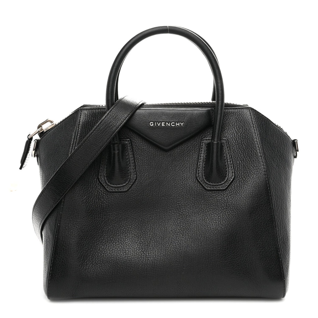 Sugar Goatskin Small Antigona Black
