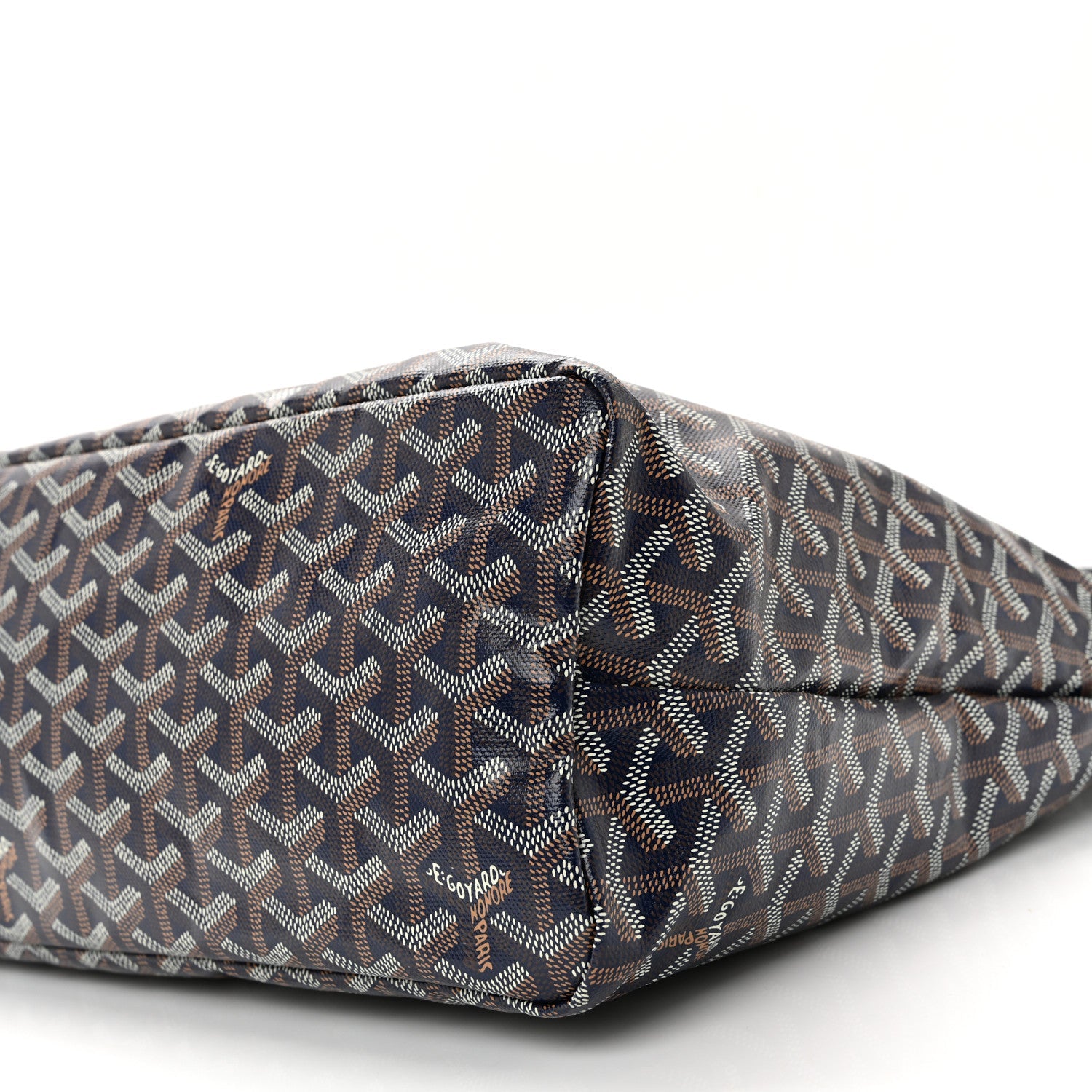 Goyardine Boheme Hobo Navy Blue