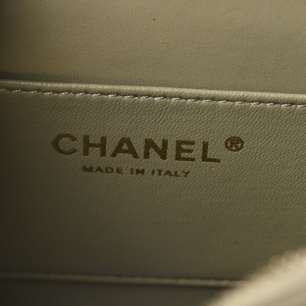 Lambskin Savon De Marseille Mini Camera Bag Khaki