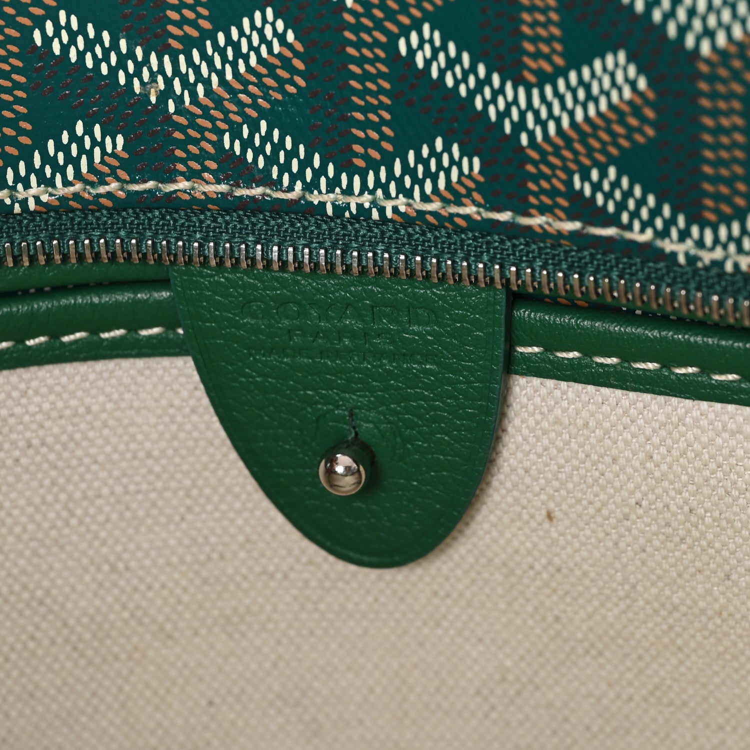 Goyardine Artois PM Green