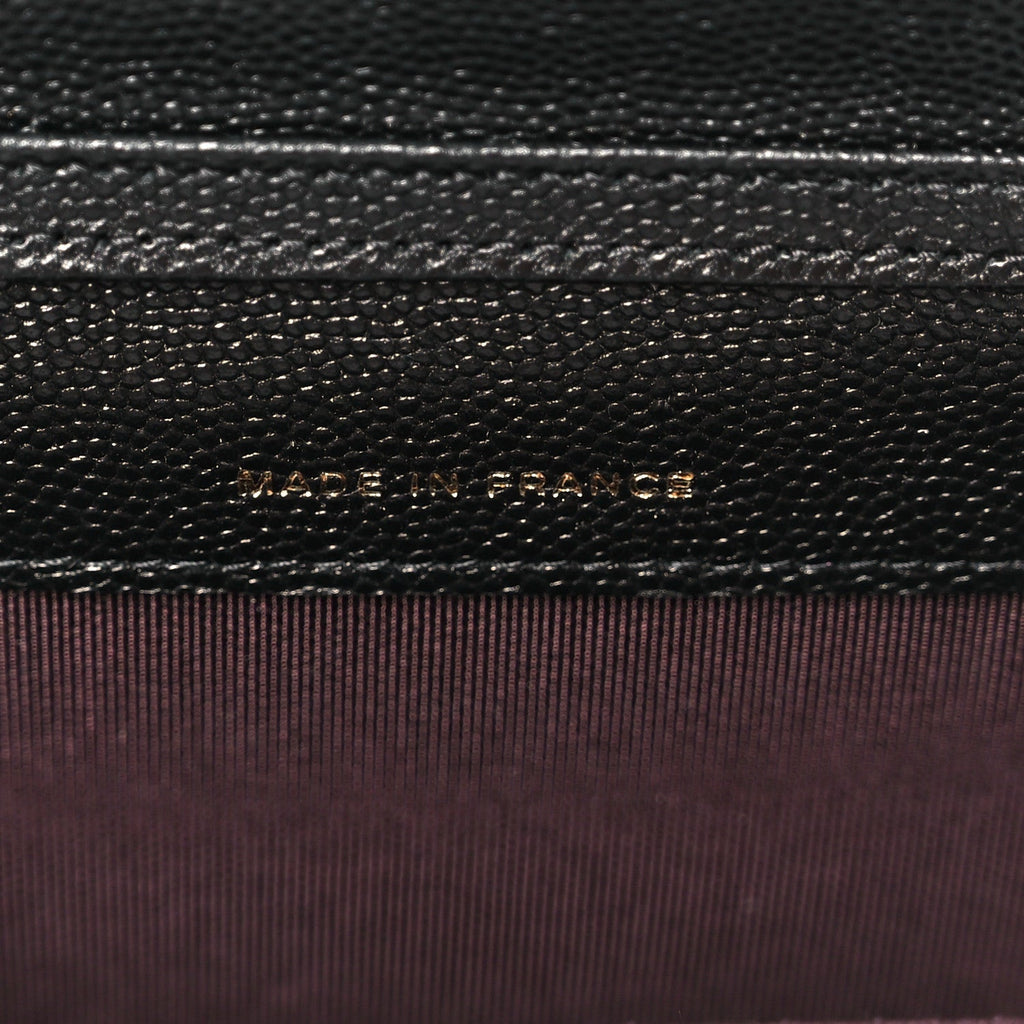 Caviar Quilted Belt Bag Black