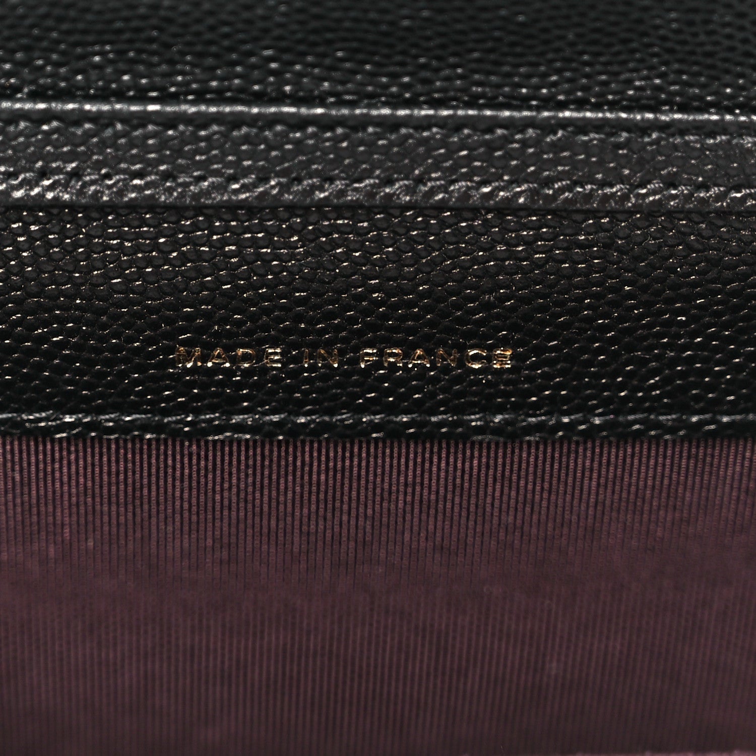 Caviar Quilted Belt Bag Black