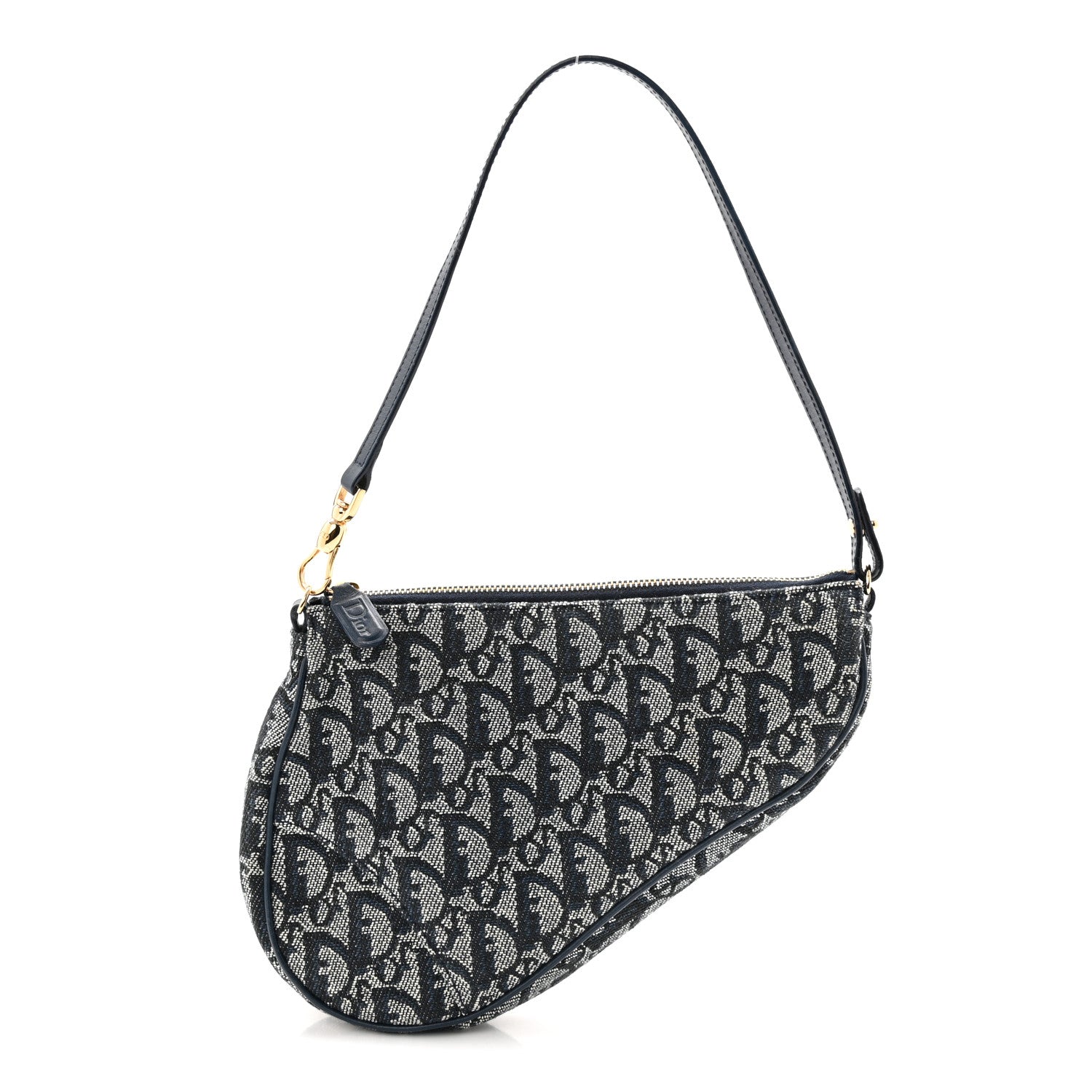 Monogram Mini Saddle Pochette Navy