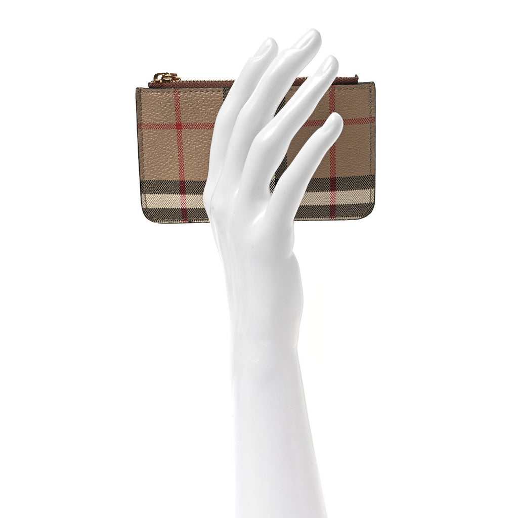 Vintage Check Kelbrook Key Pouch  Case Archive Beige