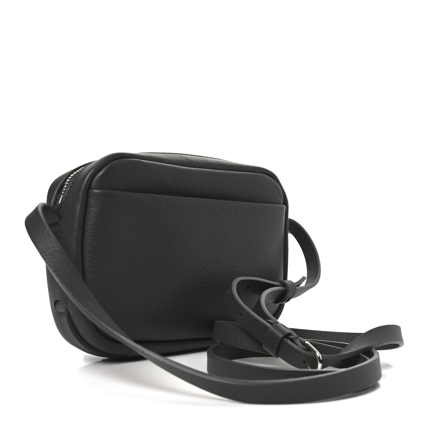 Calfskin Logo XS Everyday Camera Bag Gris Fossile