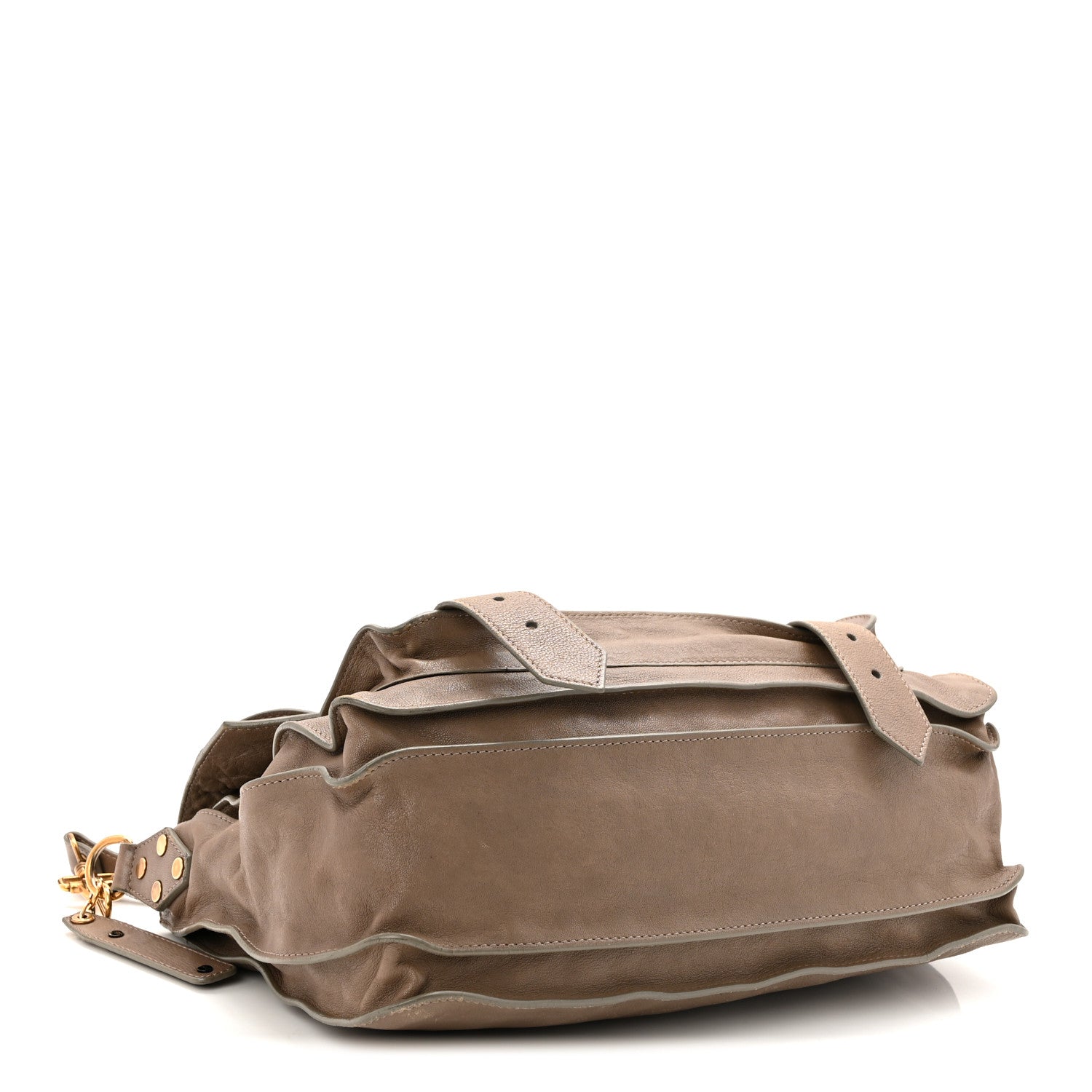 Lambskin PS1 Medium Satchel Smoke