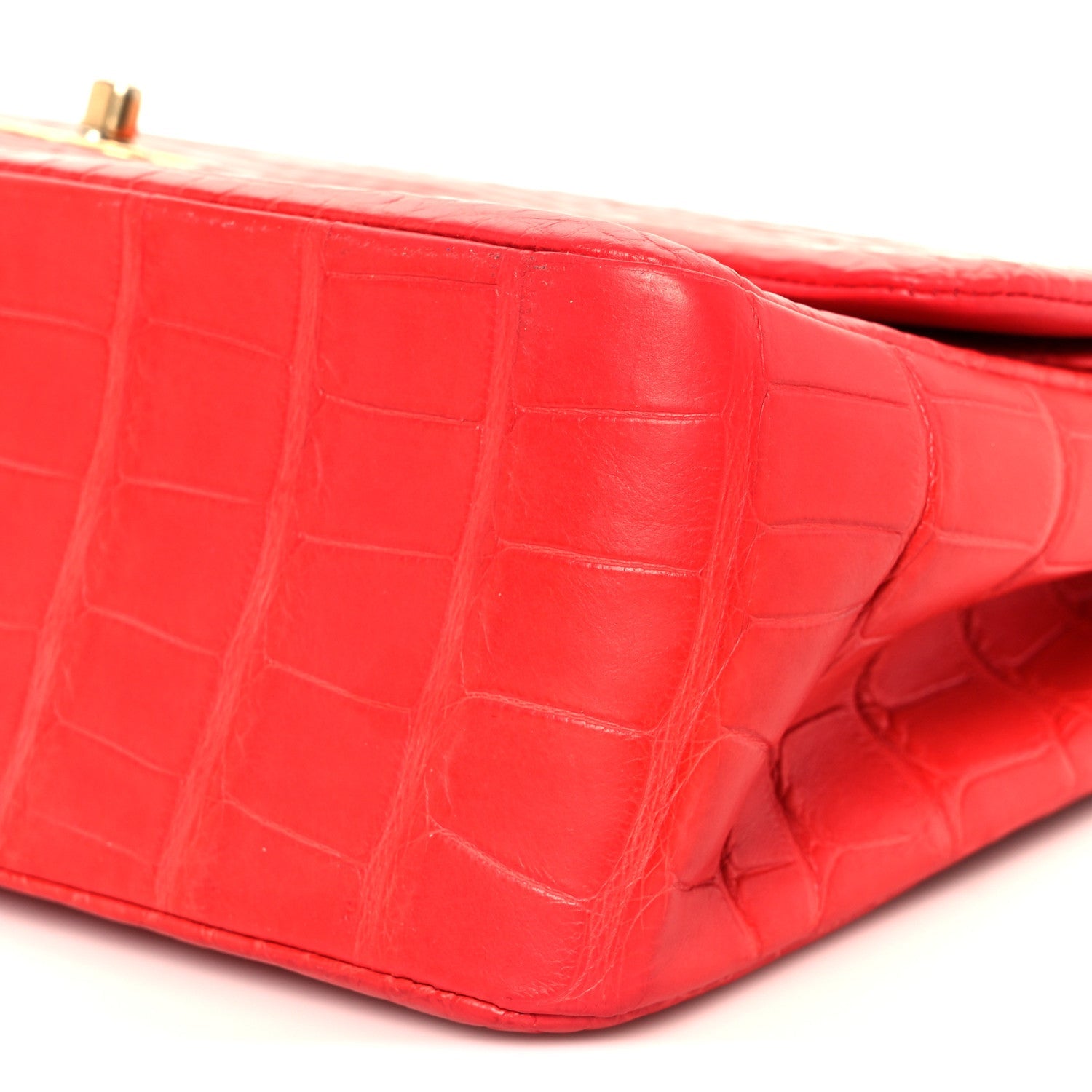 Alligator Jumbo Double Flap Red