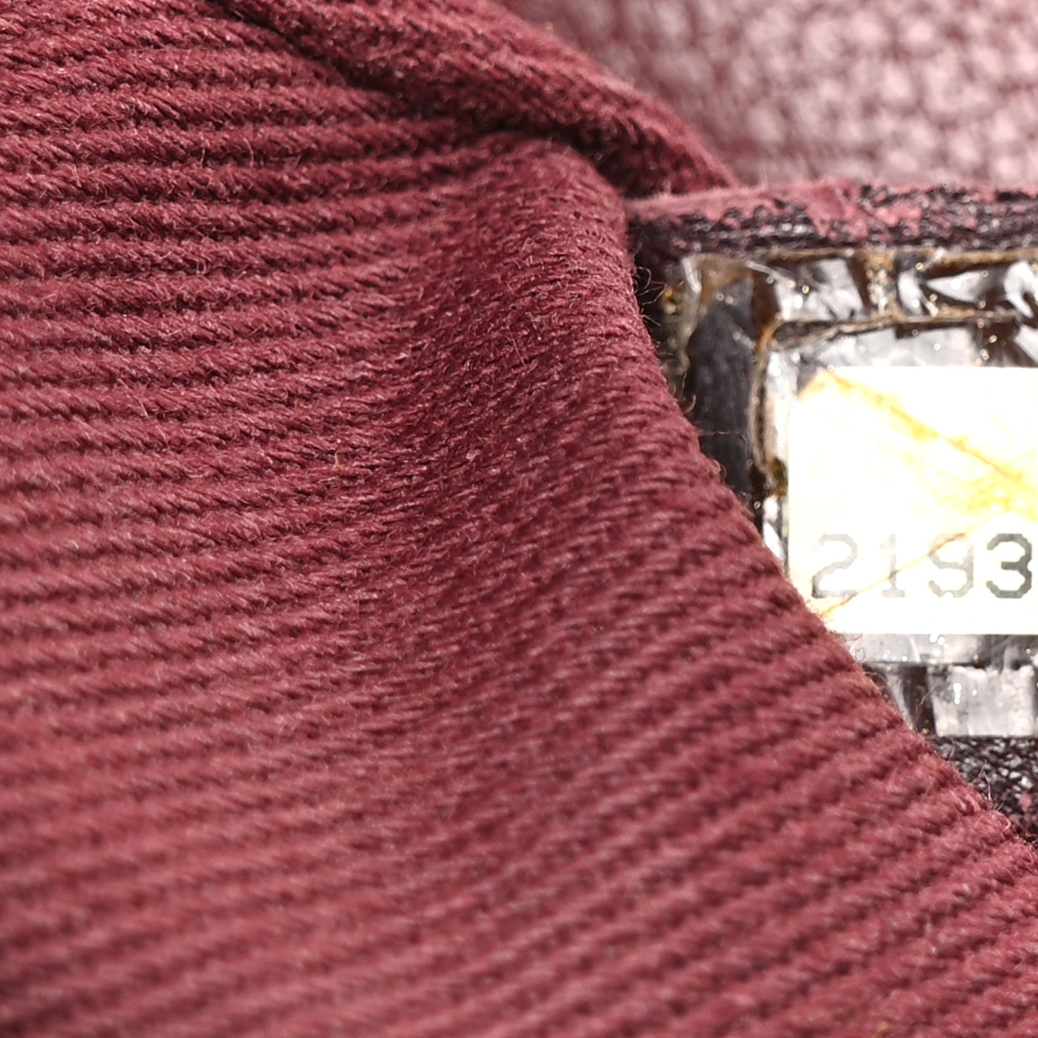 Shiny Goatskin Quilted Small Double Carry Waist Chain Flap Burgundy