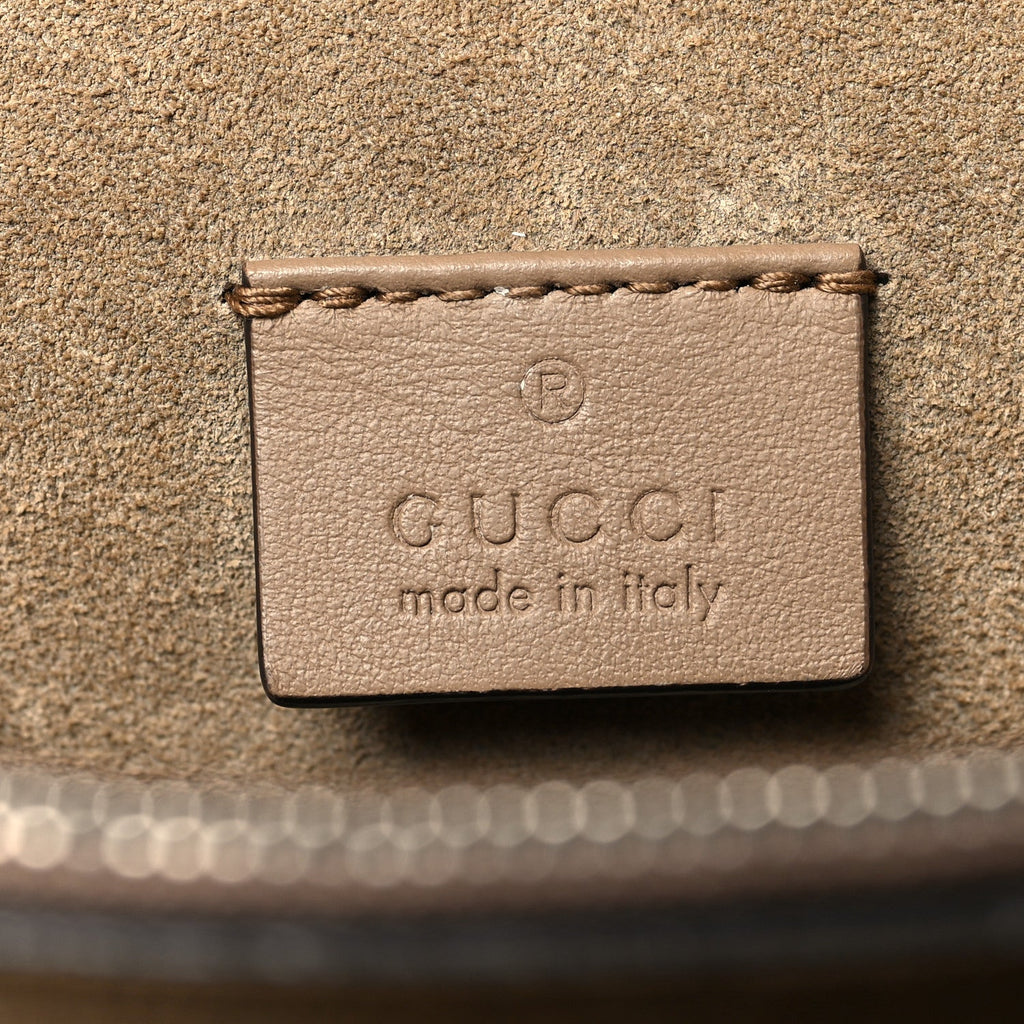 GG Supreme Monogram Small Dionysus Shoulder Bag Taupe