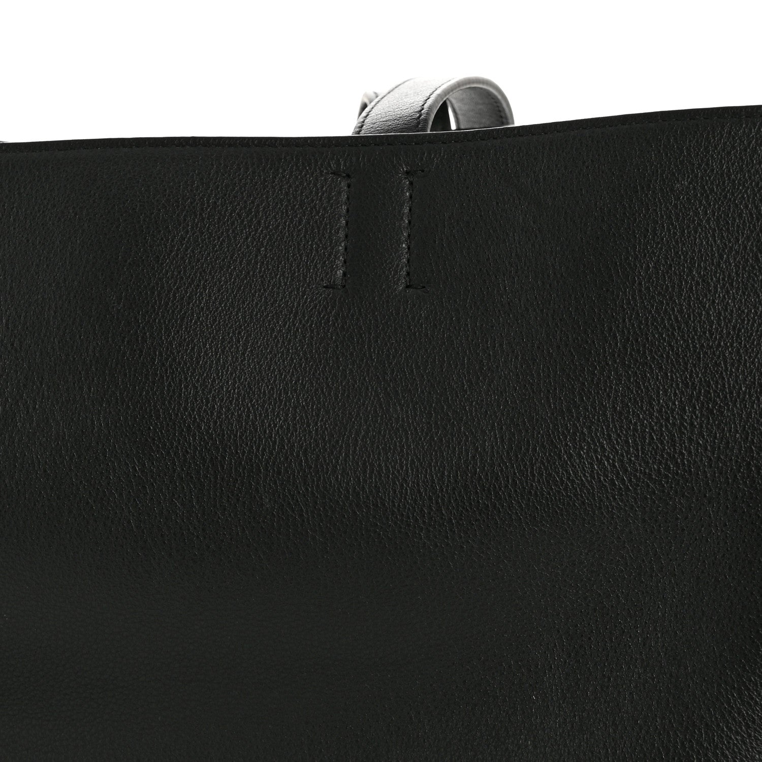 Smooth Calfskin Everyday East West Tote Bag Black