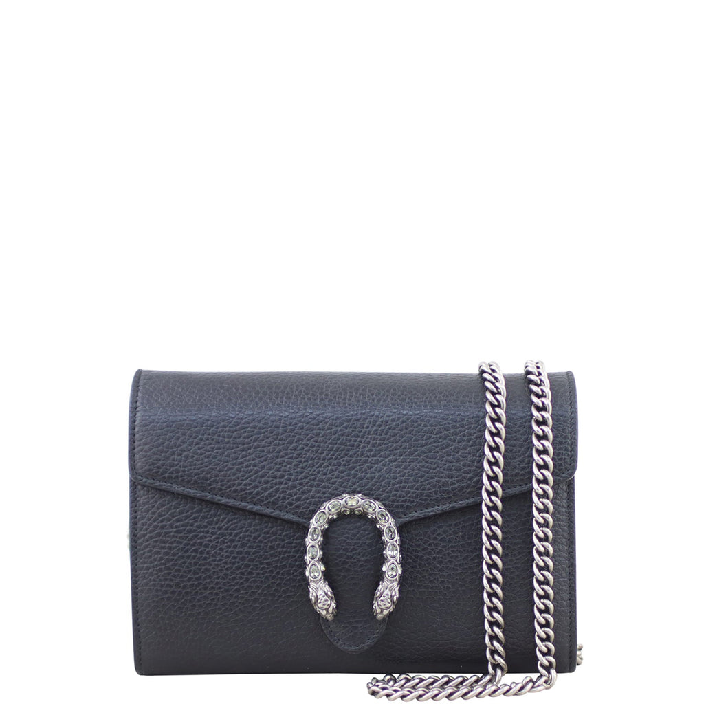 Gucci Dionysus Mini Leather Chain Wallet