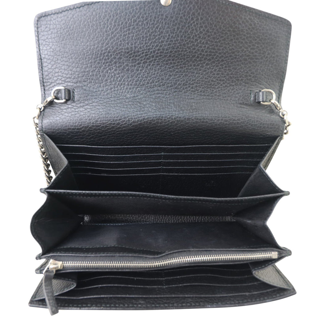 Gucci Dionysus Mini Leather Chain Wallet