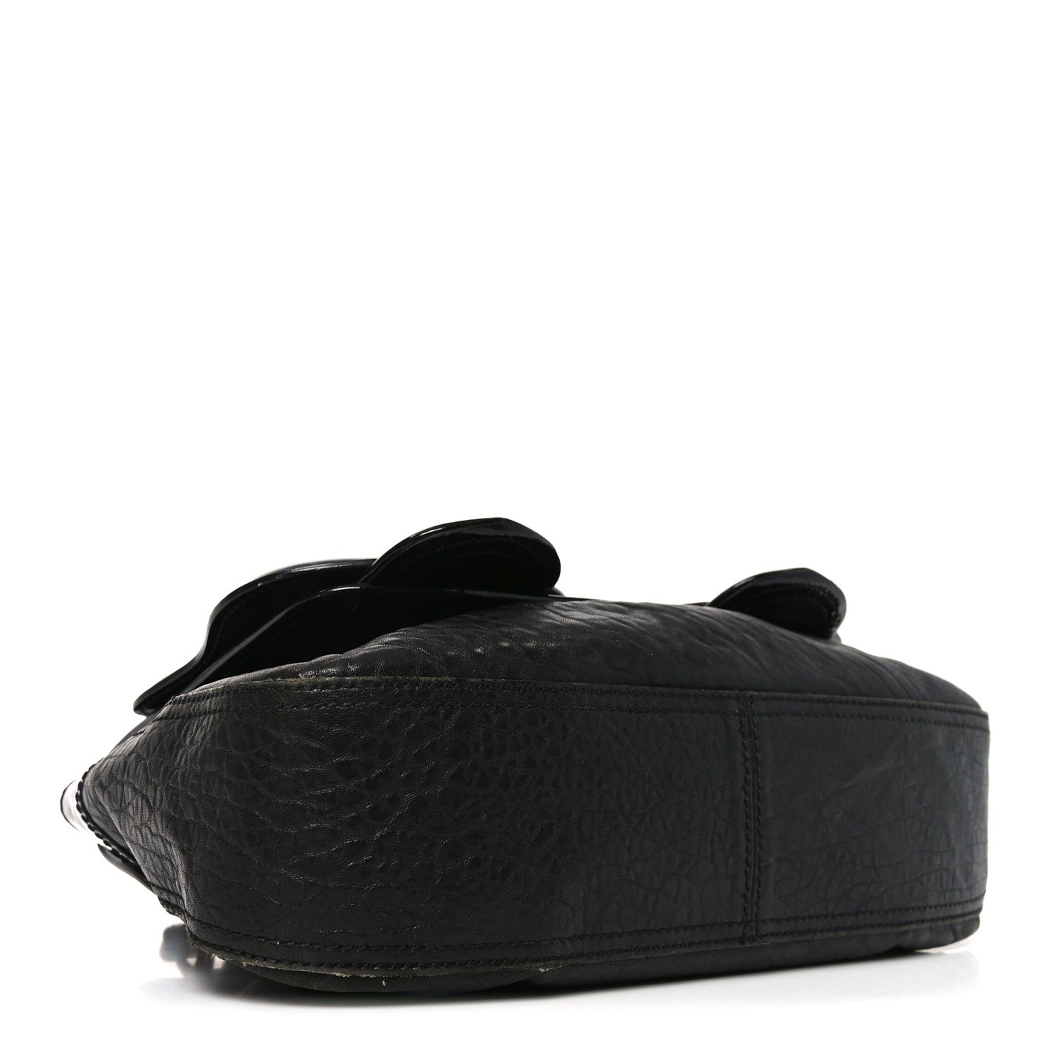 Nappa Patent B Bag Black