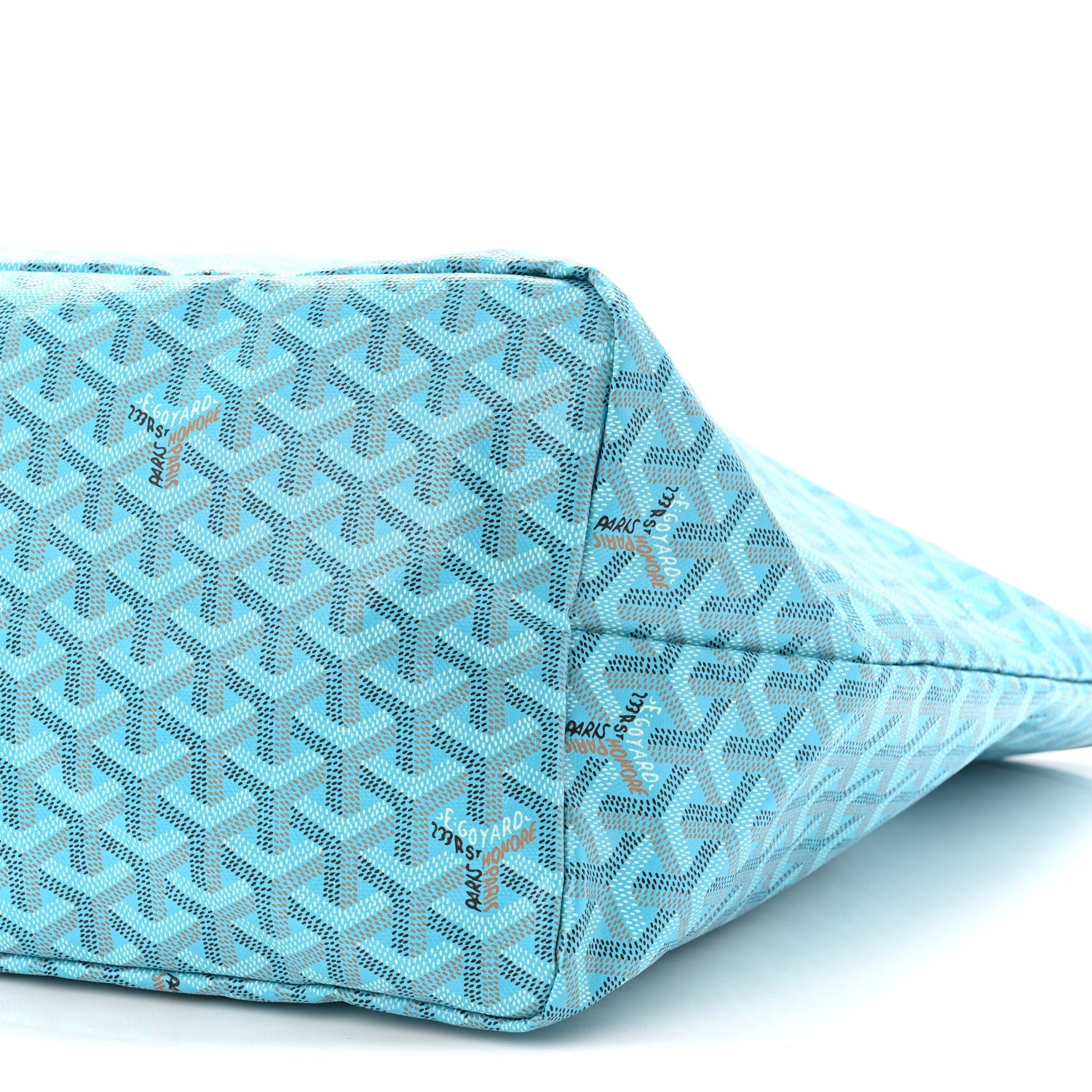 Goyardine Saint Louis GM Balise Beach Towel Set Turquoise