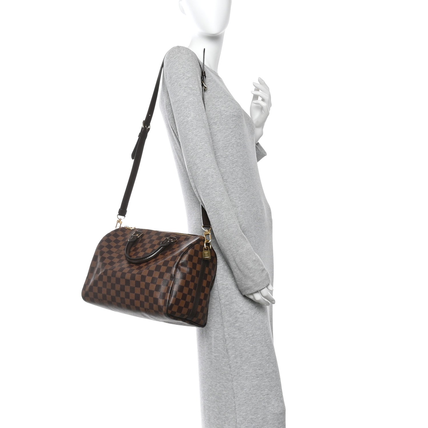 Damier Ebene Speedy Bandouliere 30