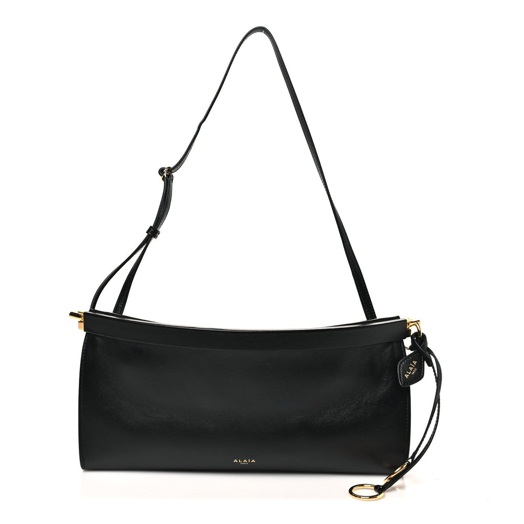 Calfskin Le Click East West Bag Black