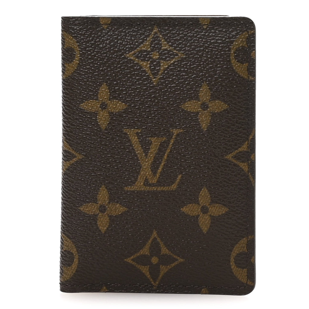 Monogram Porte-Cartes Pass Vertical  Holder