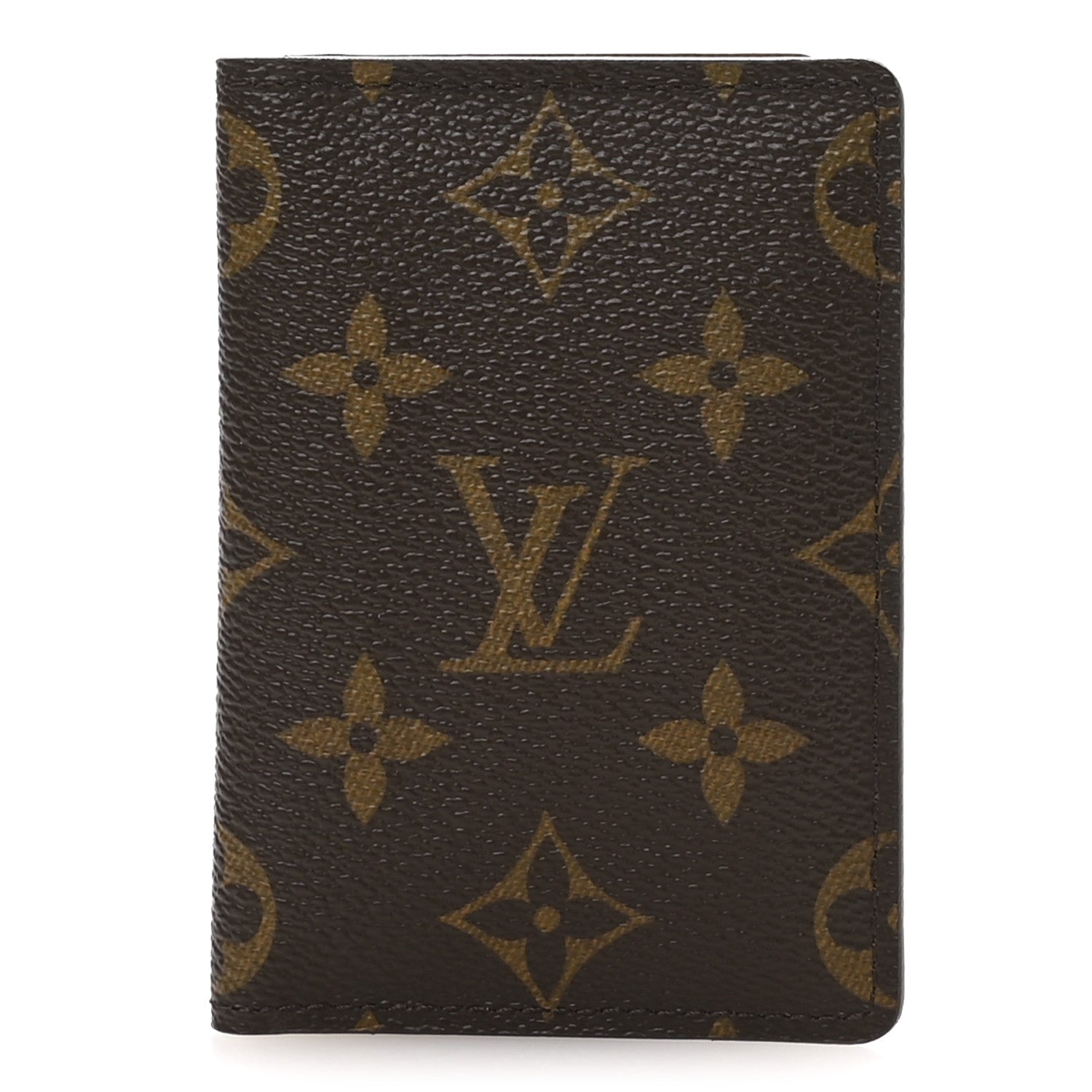 Monogram Porte-Cartes Pass Vertical  Holder