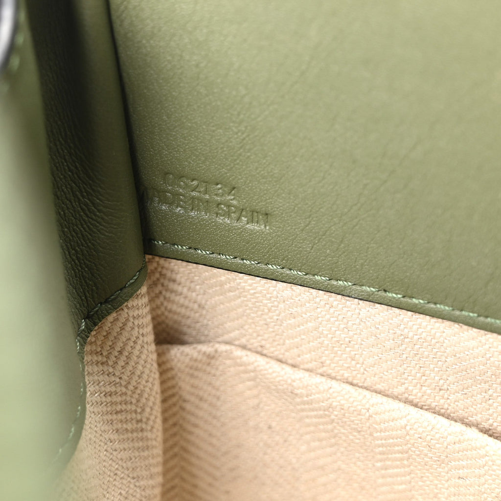 Calfskin Mini Hammock Shoulder Bag Avocado