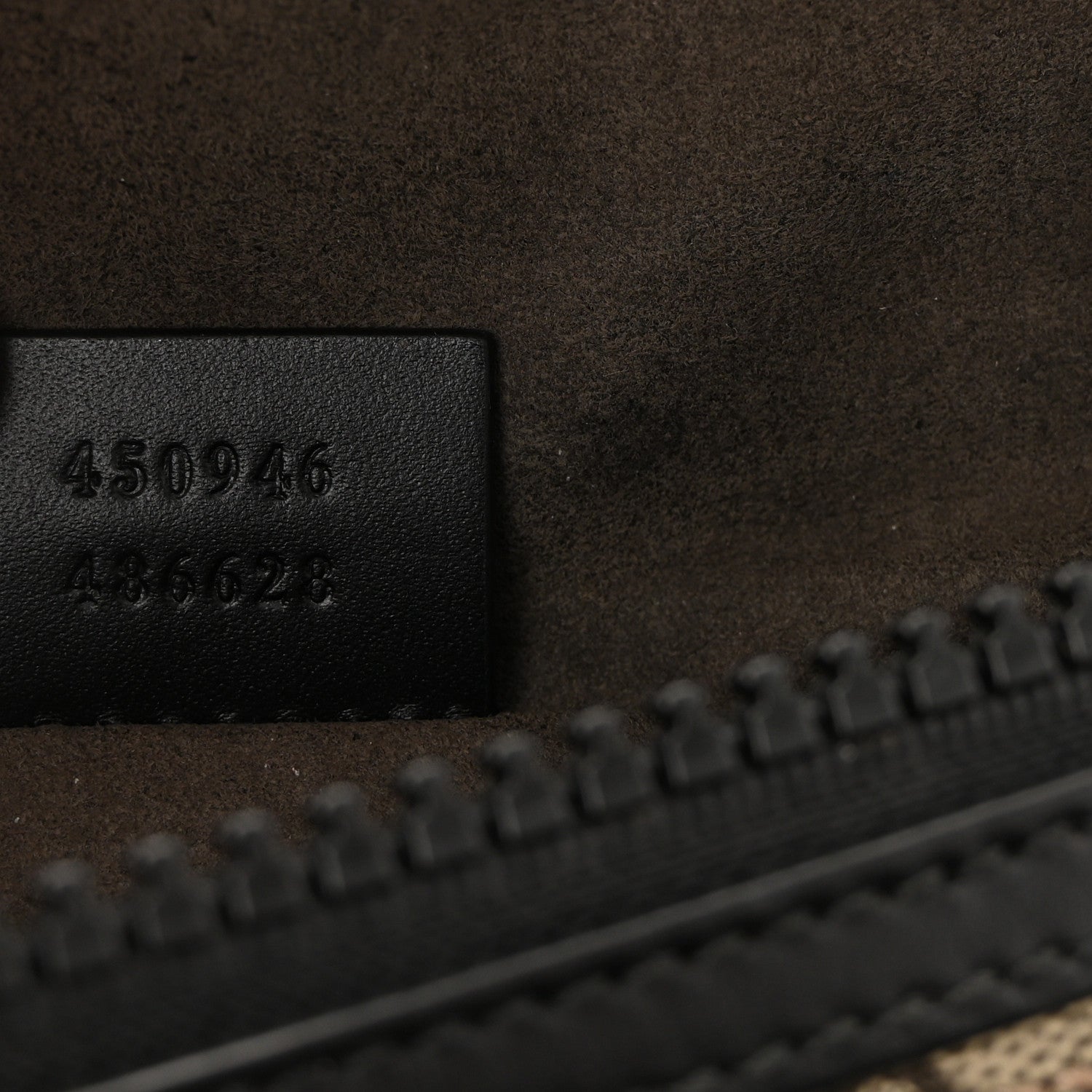 GG Supreme Monogram Belt Bag Black