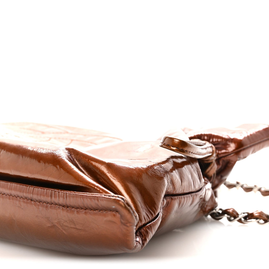 Patent Bonbons Shopper Tote Bronze
