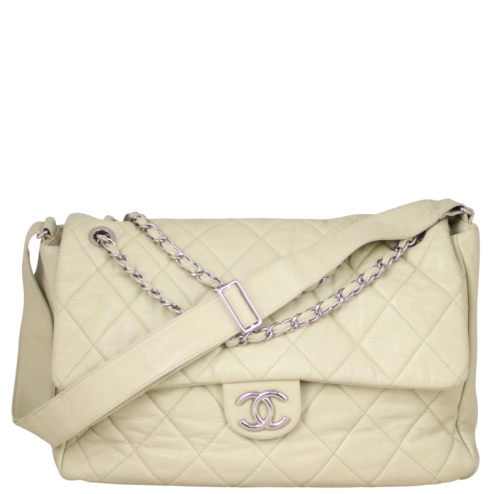 Chanel Single Flap Jumbo Book Bag