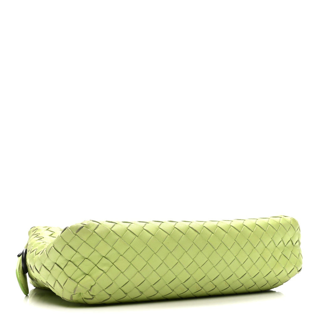 Nappa Intrecciato Small Camera Bag Acid Kiwi