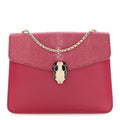 Galuchat Calfskin Serpenti Forever Crossbody Bag Pink