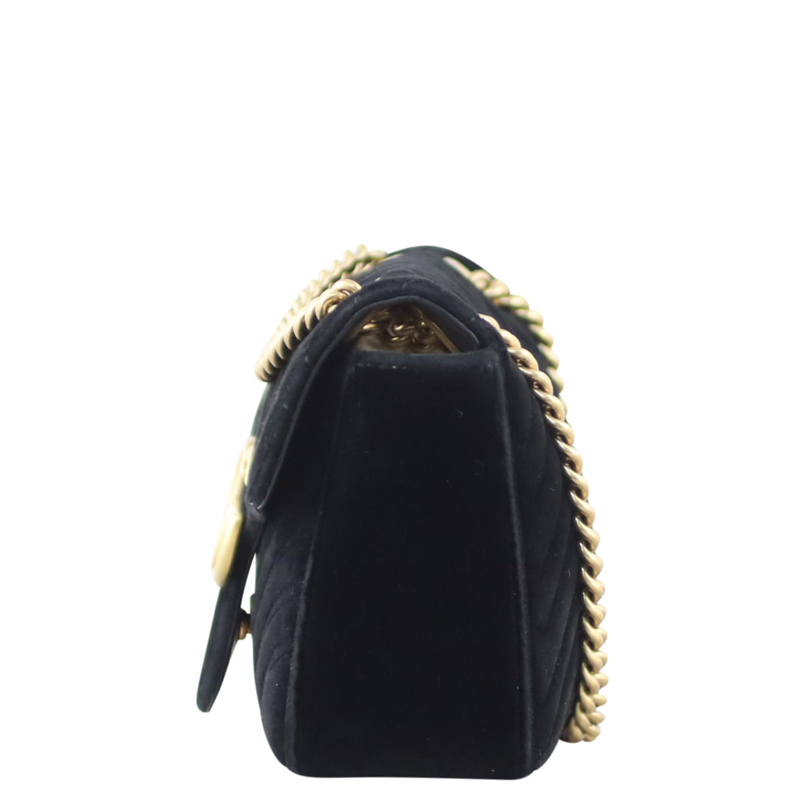 Gucci GG Marmont Velvet Small Shoulder Bag