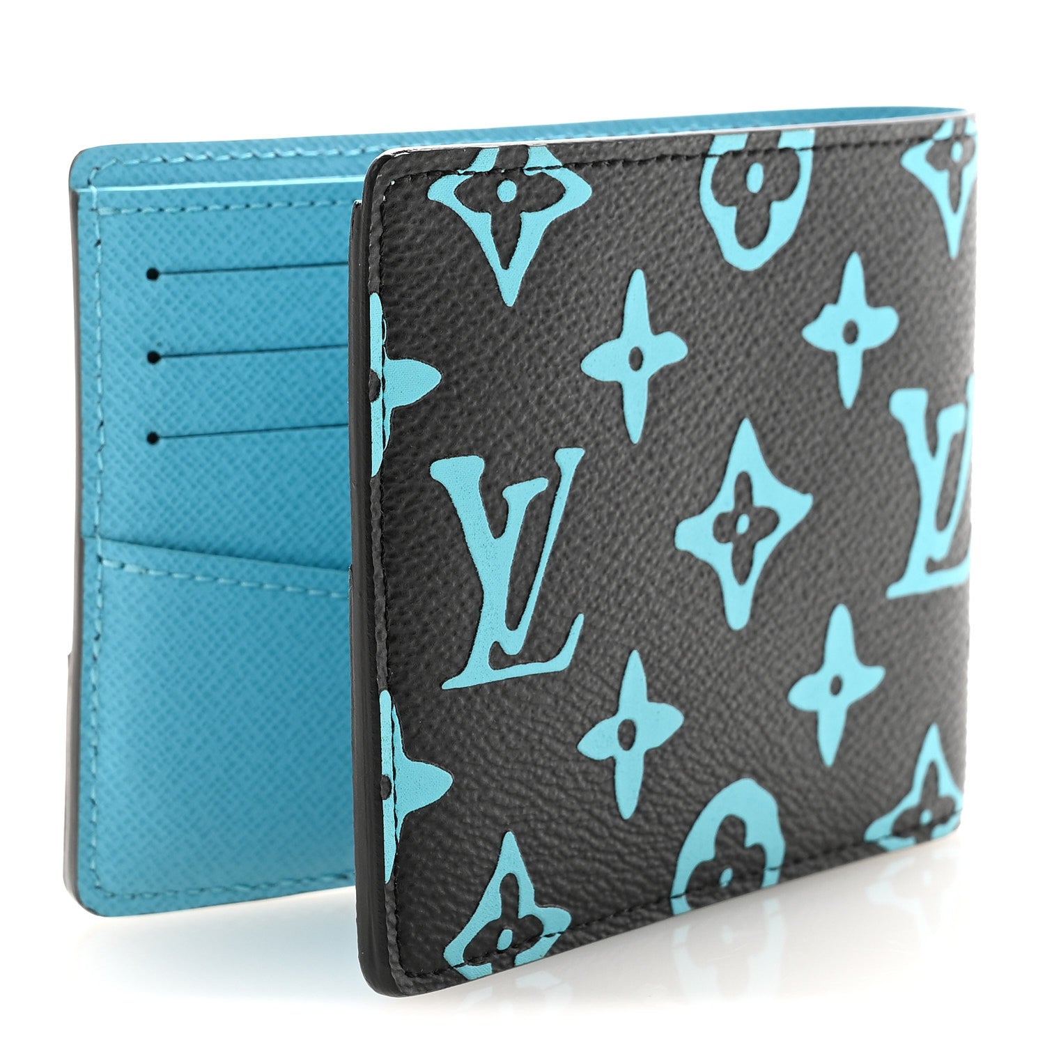 Monogram Playground Slender Wallet Black