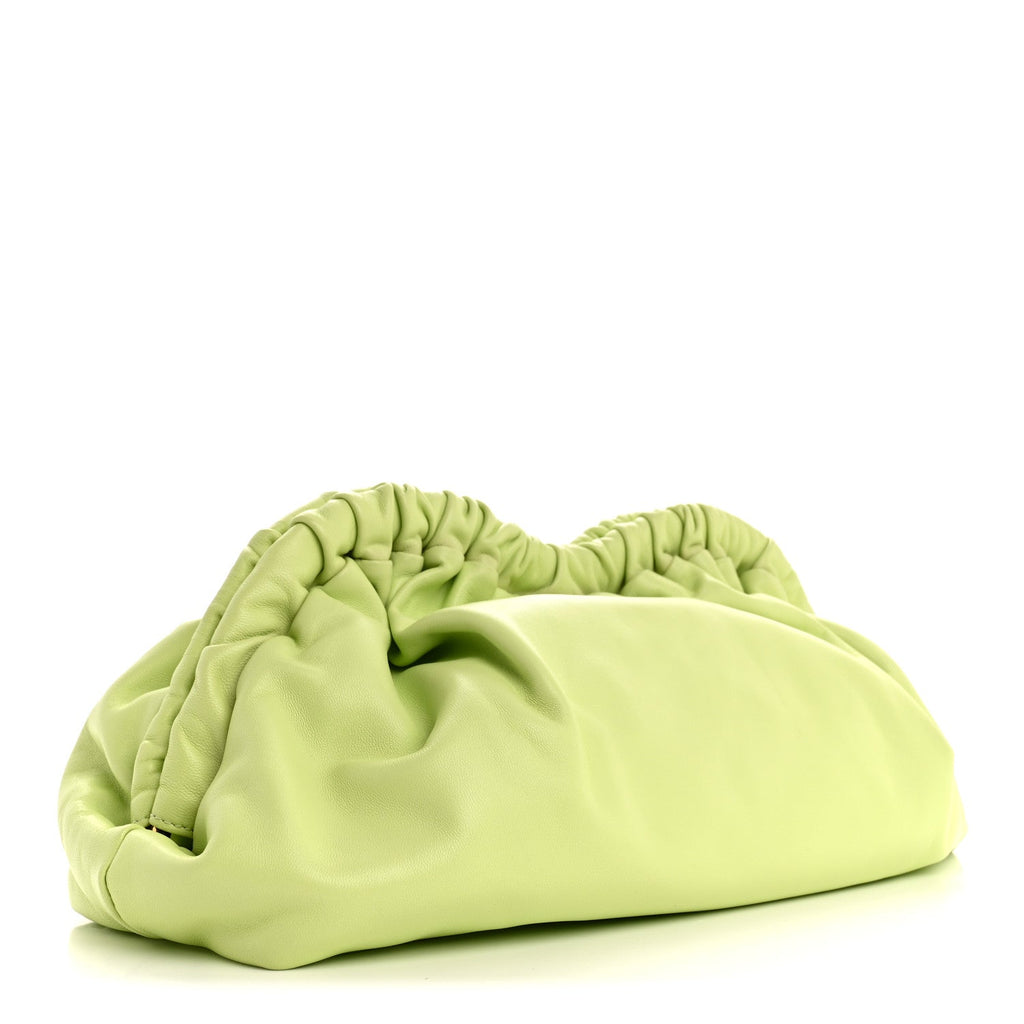 Lambskin Cloud Clutch Mint