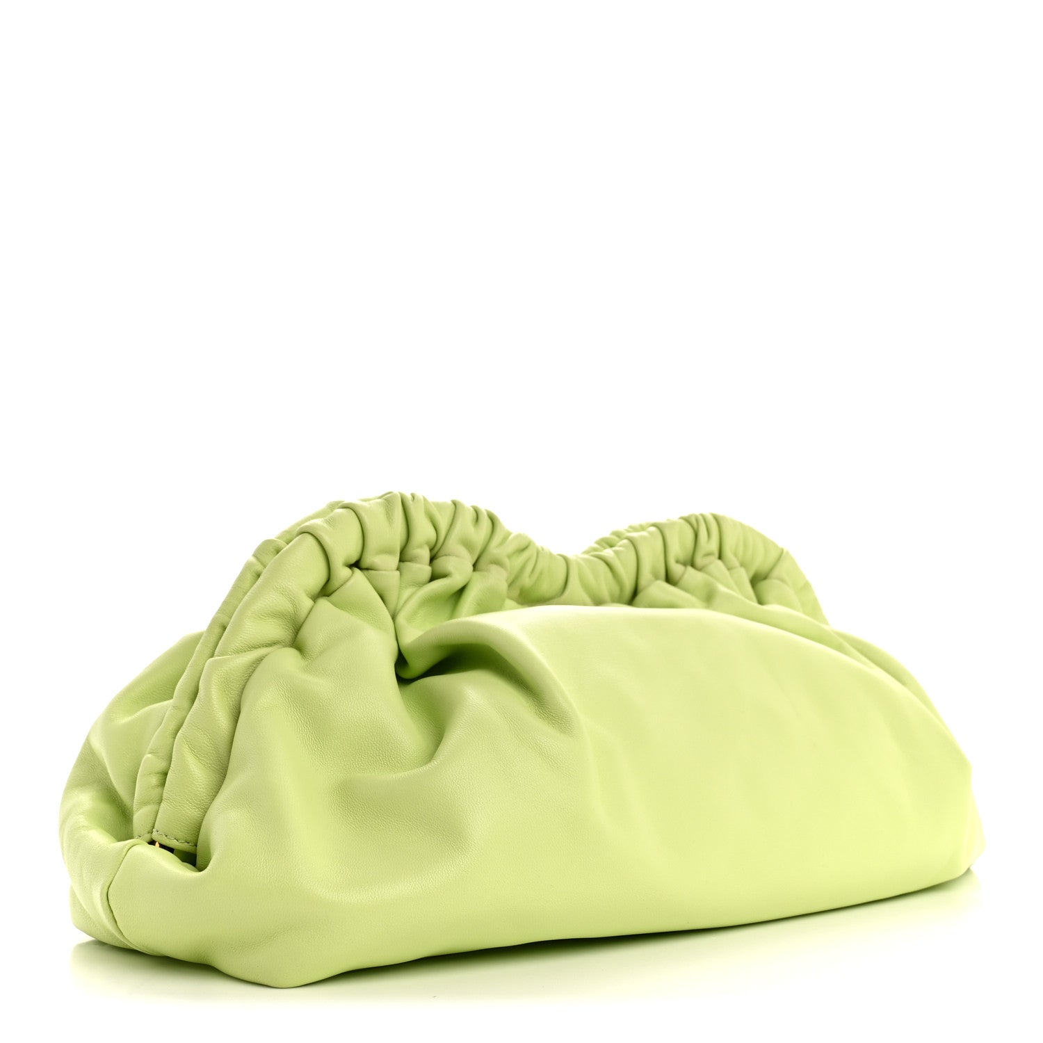 Lambskin Cloud Clutch Mint