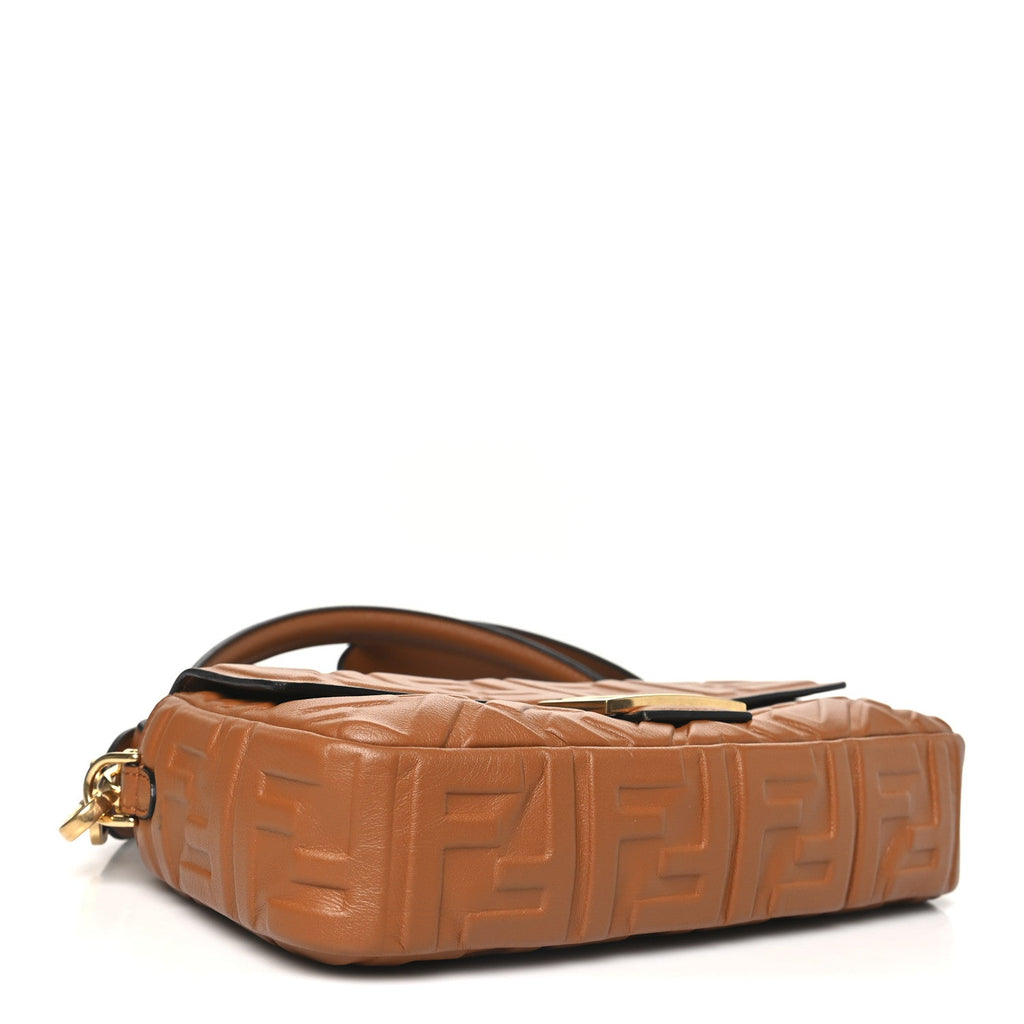 Nappa FF 1974 Embossed Baguette Coloniale