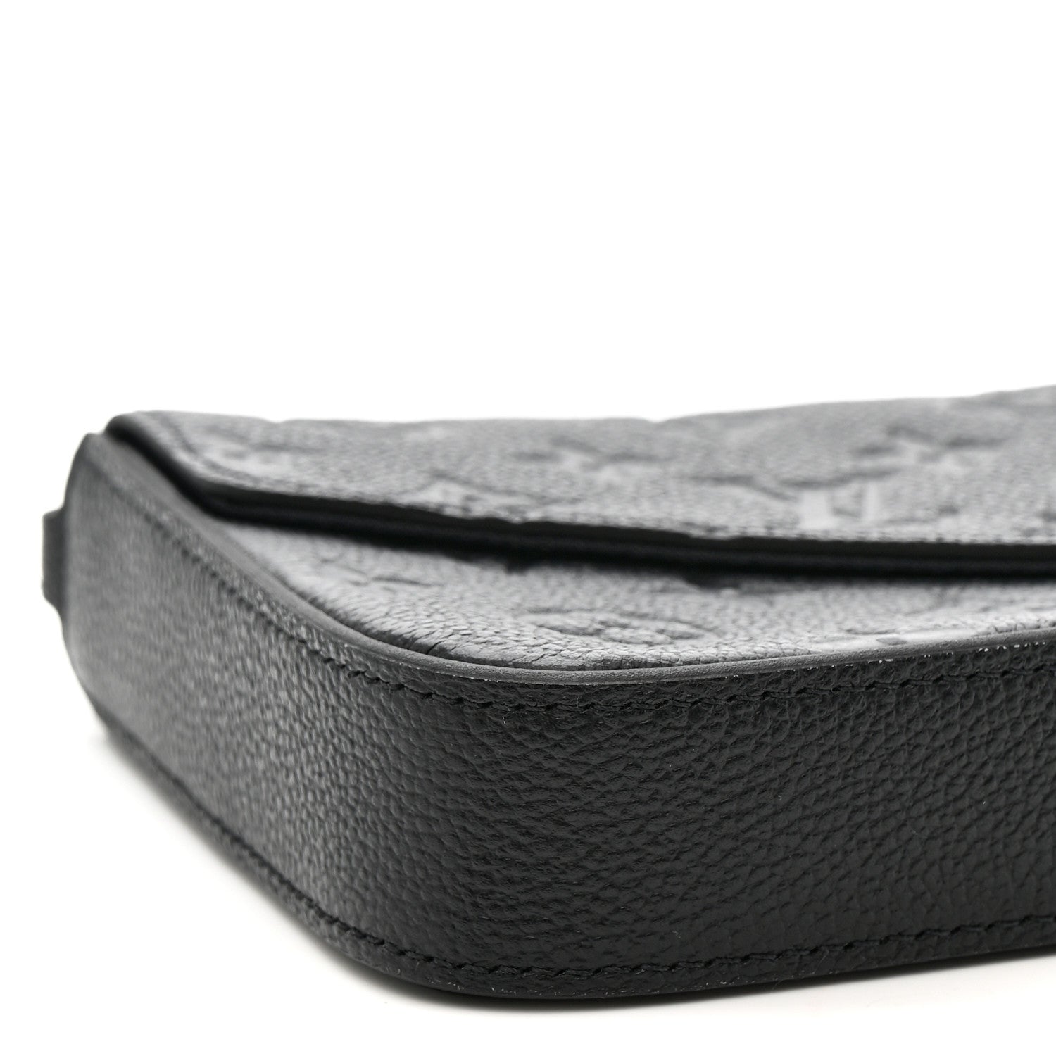 Empreinte Pochette Felicie Chain Wallet Black