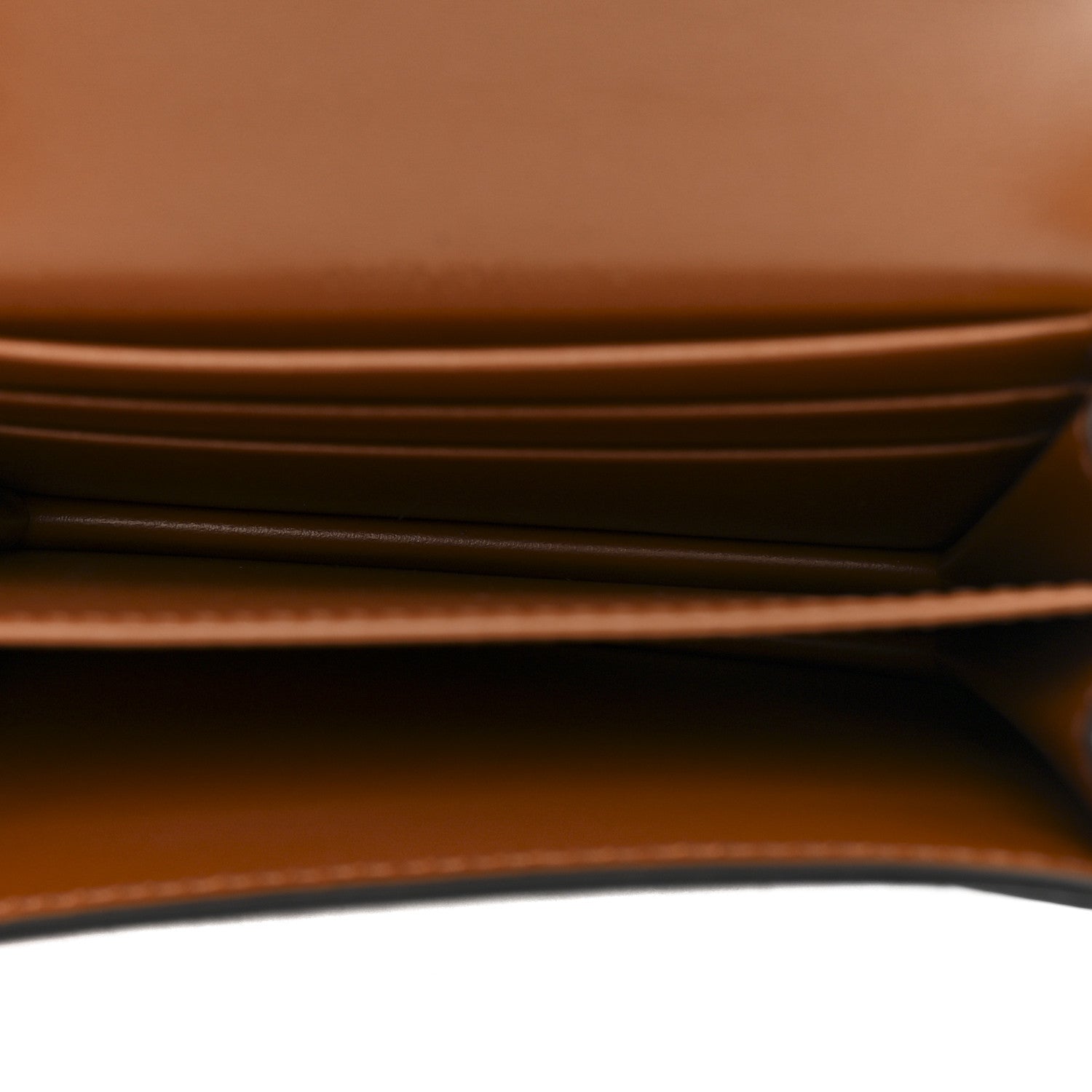 Canvas Triomphe Compact Wallet Tan