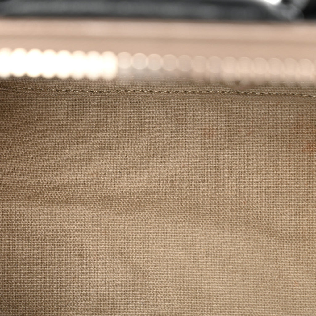 Sugar Goatskin Mini Tri-Color Antigona Linen