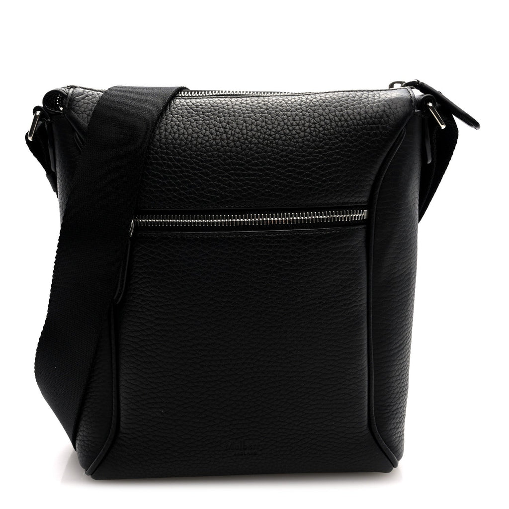 Heavy Grain Small Urban Messenger Black