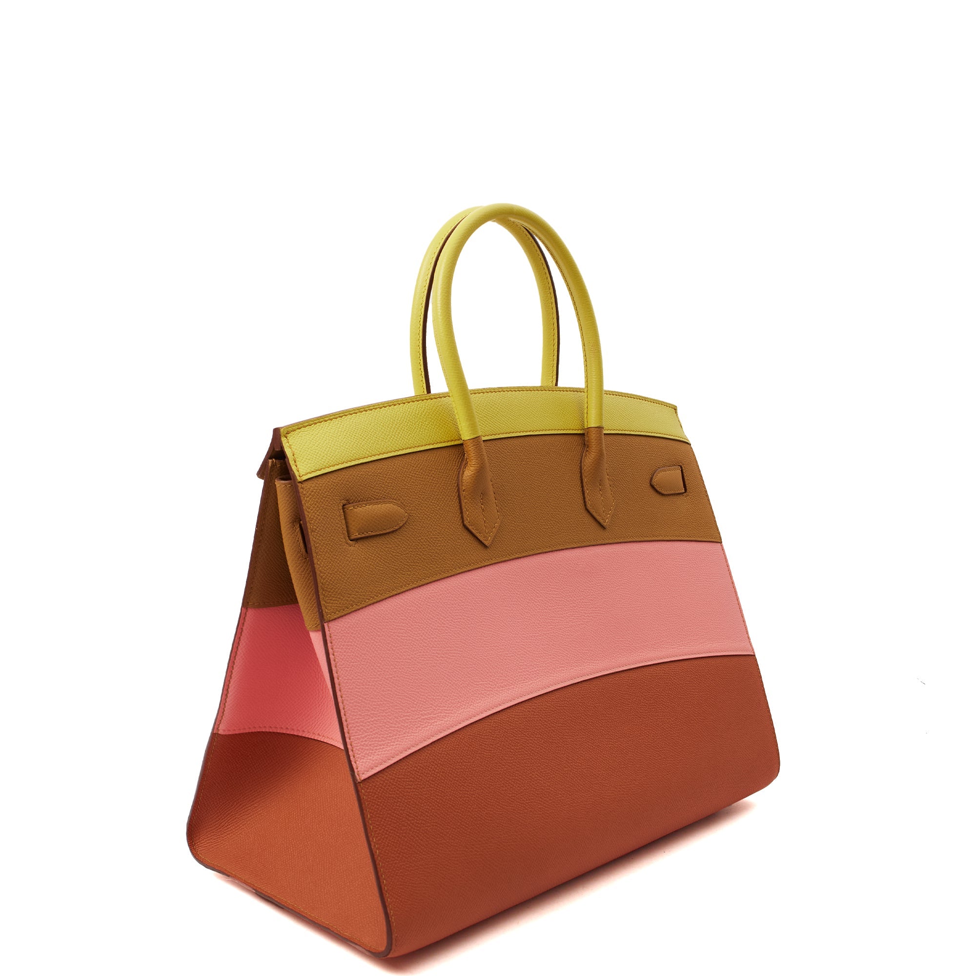 Hermes Tote Birkin 35 in Rose Confetti, Epsom Leather