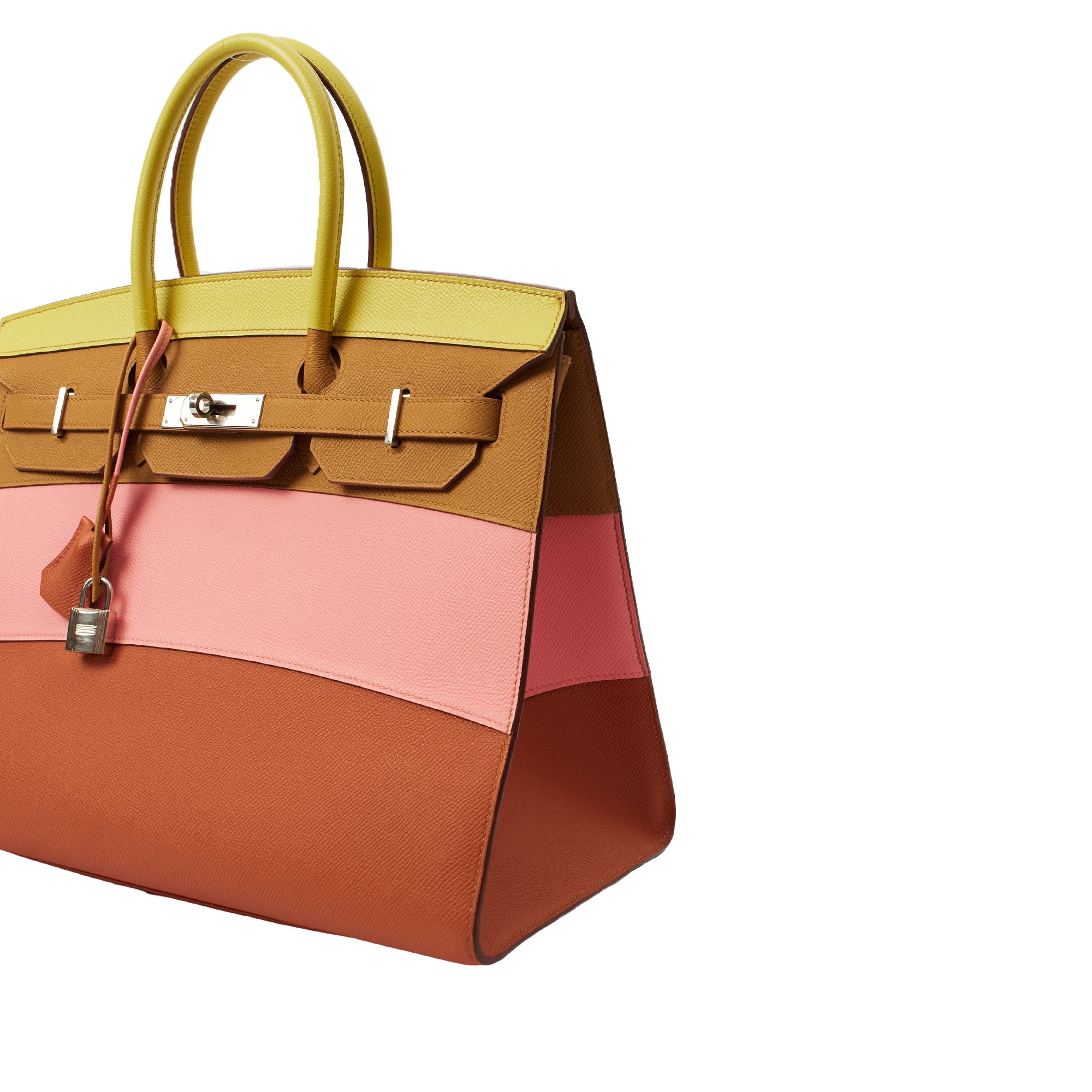 Hermes Tote Birkin 35 in Rose Confetti, Epsom Leather