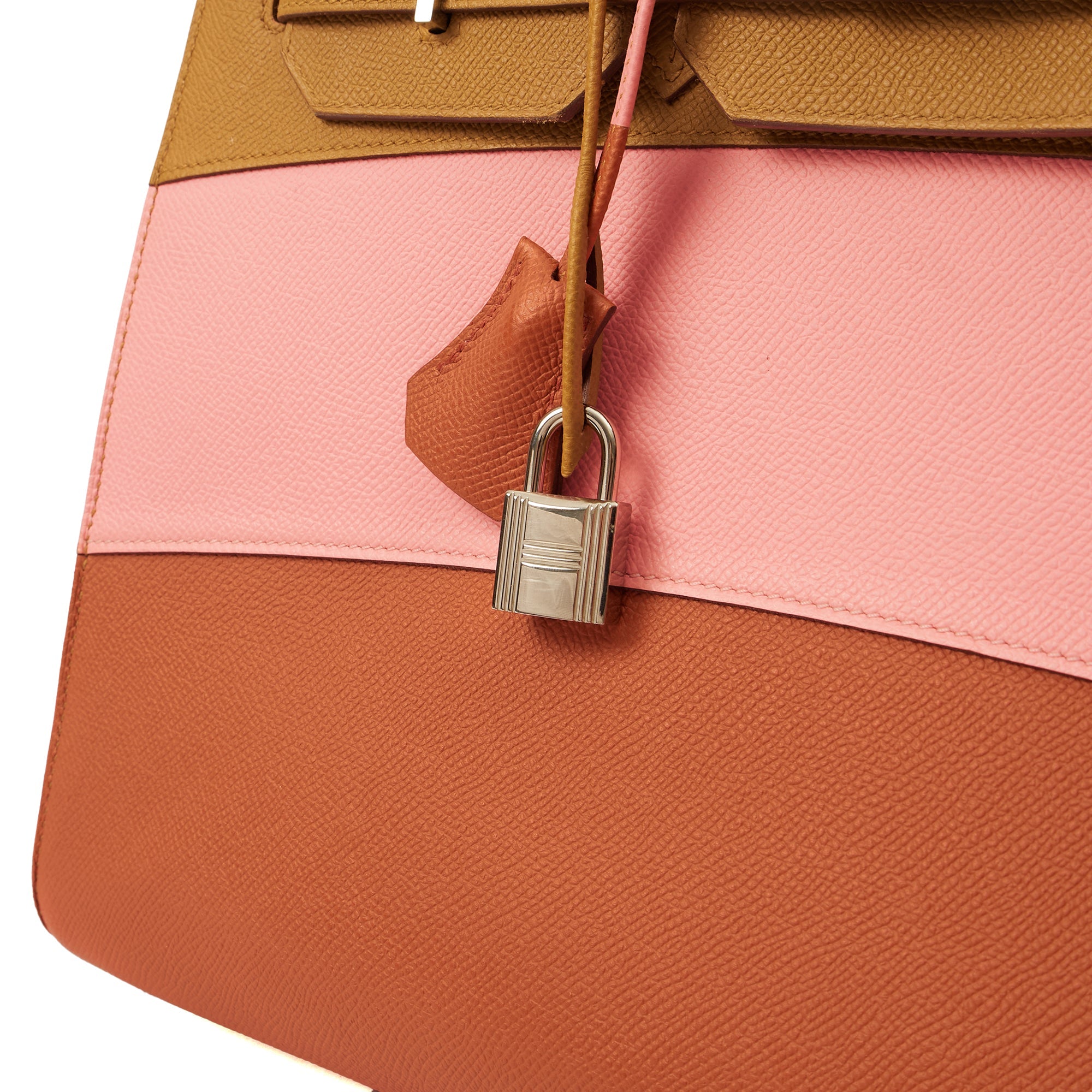 Hermes Tote Birkin 35 in Rose Confetti, Epsom Leather