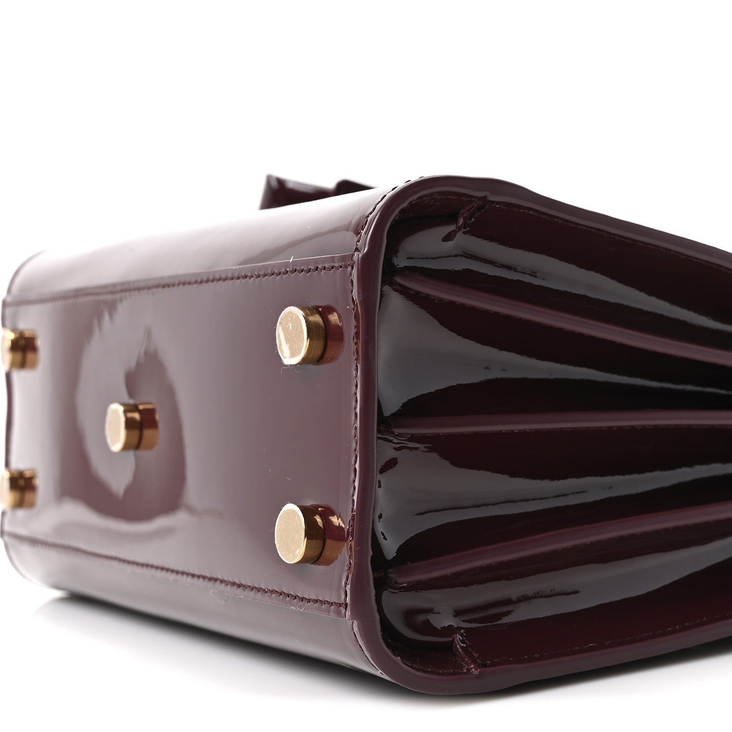 Patent Nano Sac de Jour Dark Red Wine