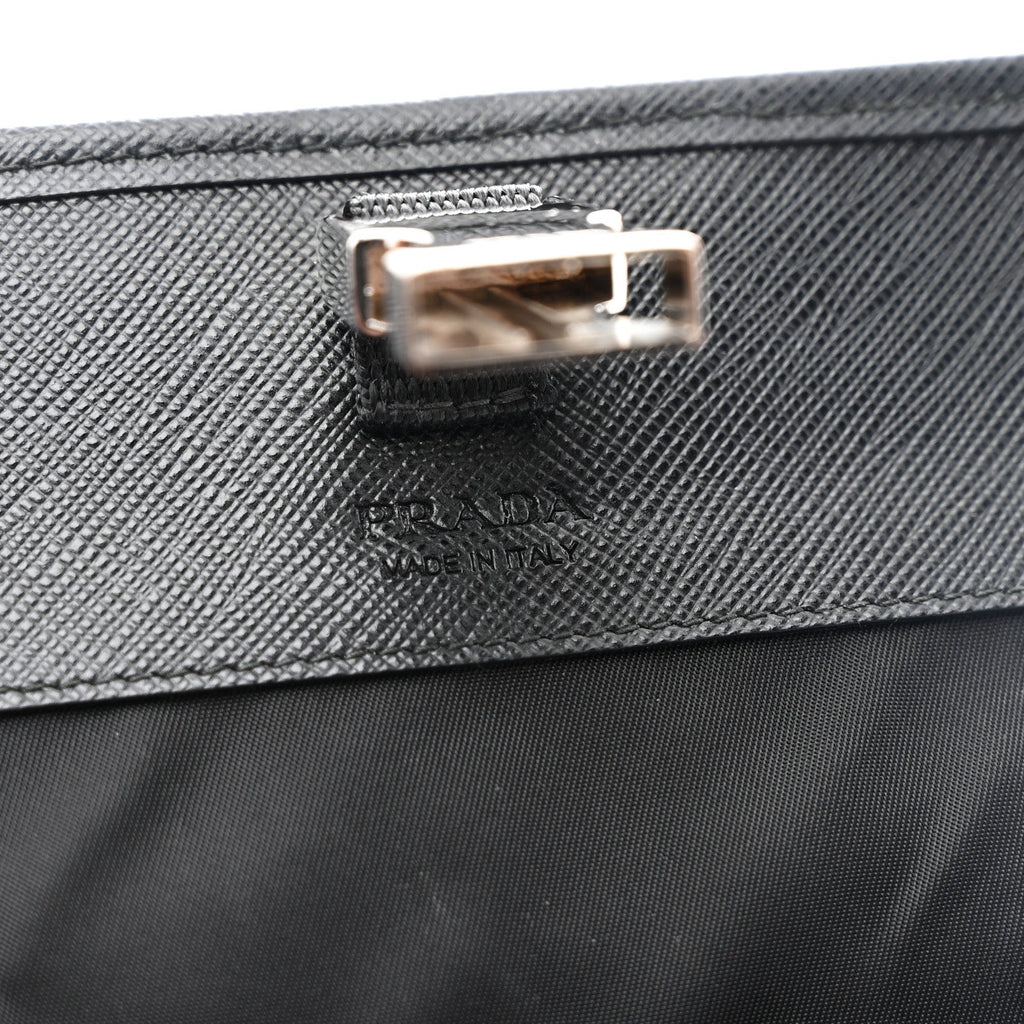 Re-Nylon Saffiano Lunar New Year Smartphone Case Crossbody Black