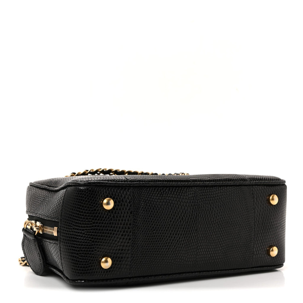 Lizard Coco Vintage Camera Case Black