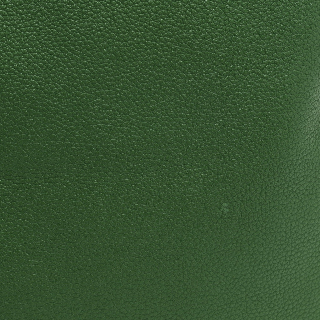 Calfskin Logo Drawstring Backpack Green