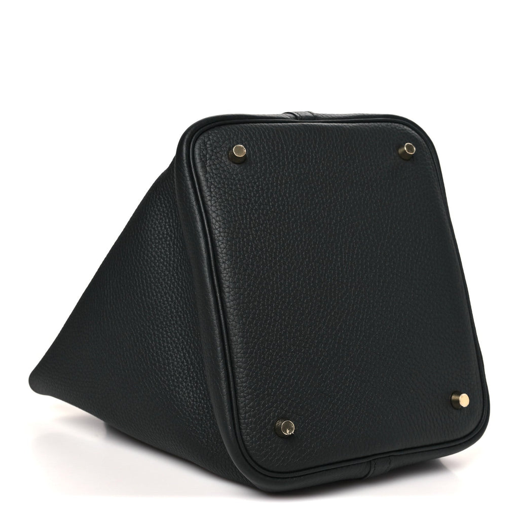 Taurillon Clemence Picotin Lock 22 MM Black
