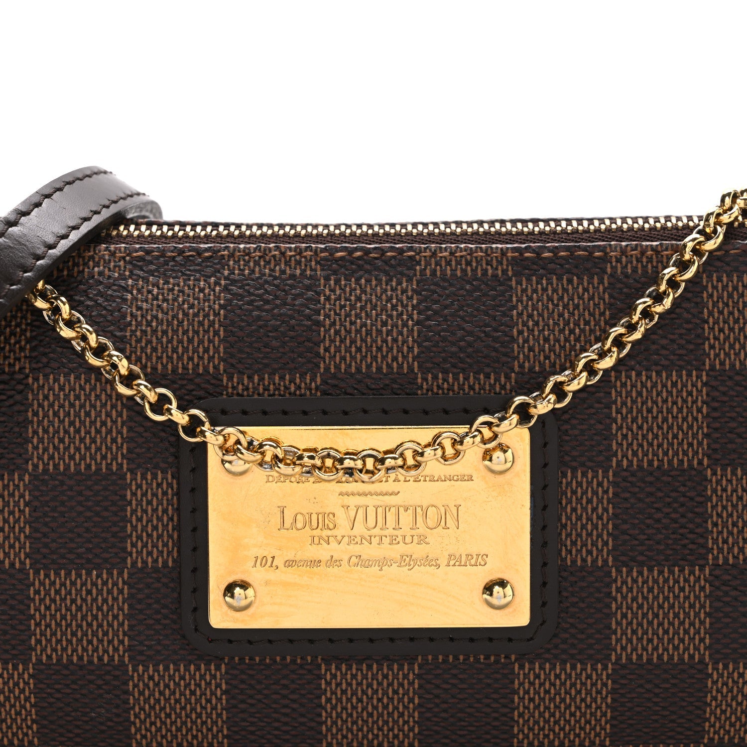 Damier Ebene Eva Clutch