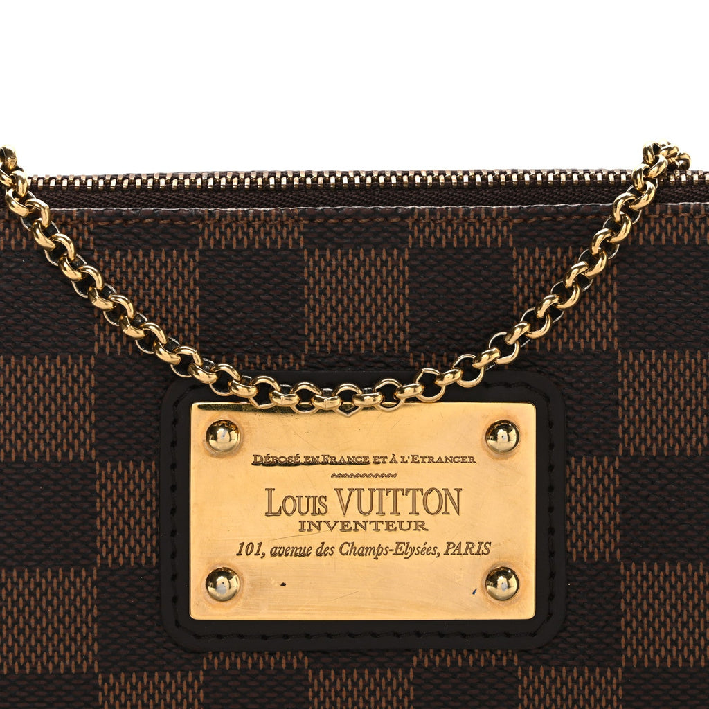 Damier Ebene Eva Clutch